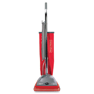 Sanitaire® Tradition Upright Vacuum Sc688a, 12" Cleaning Path, Gray-red freeshipping - TVN Wholesale